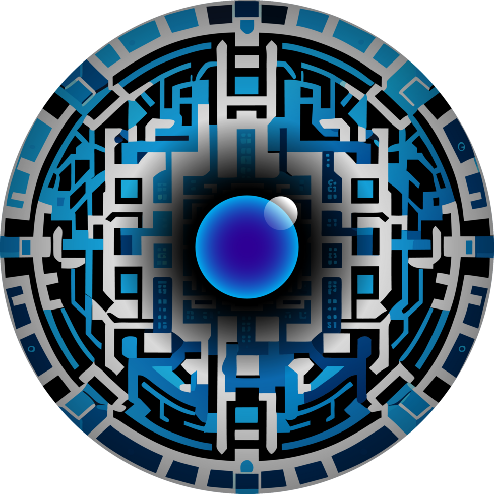 Modern Technology Cybersecurity Icon Crop-out png