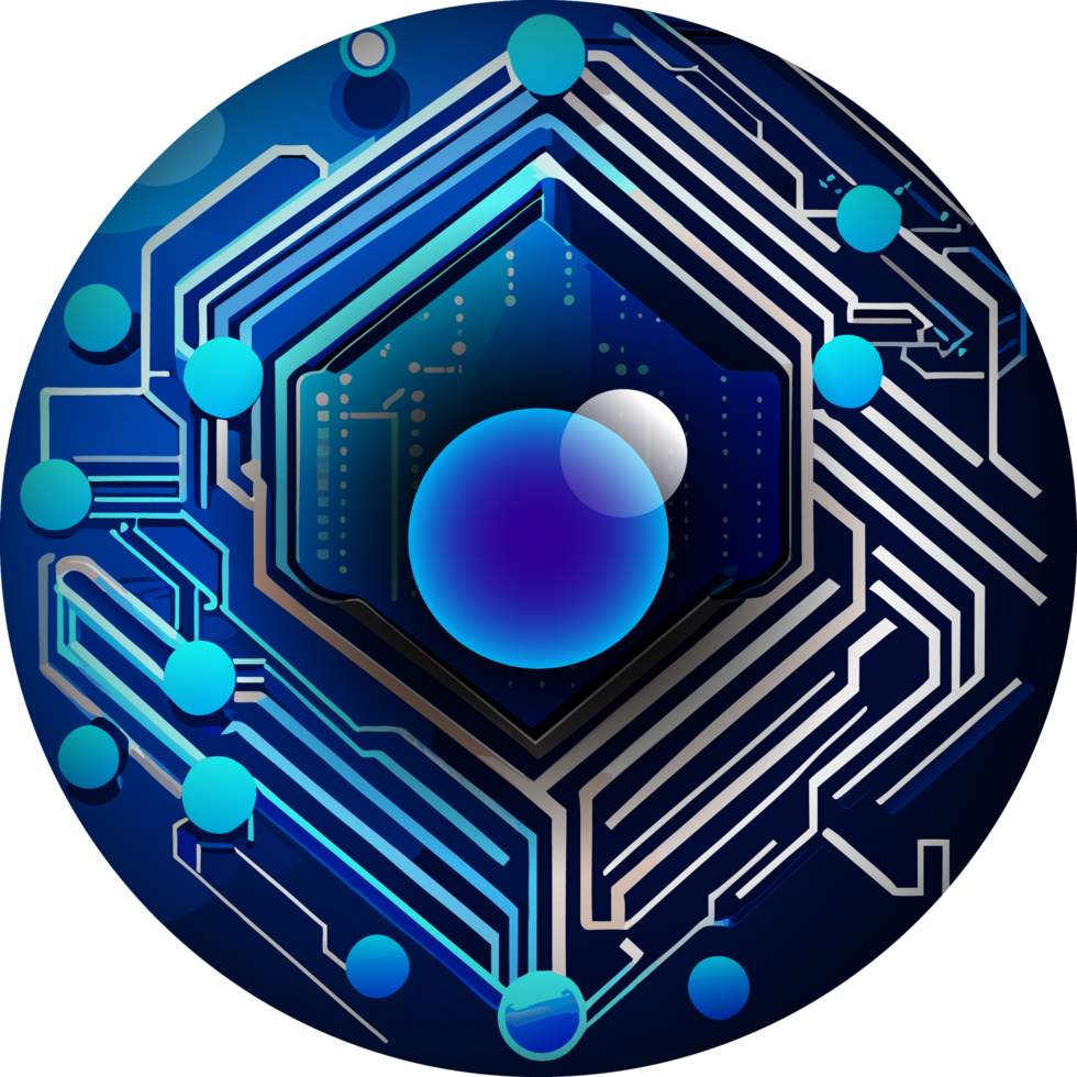 Modern Technology Cybersecurity Icon Crop-out png