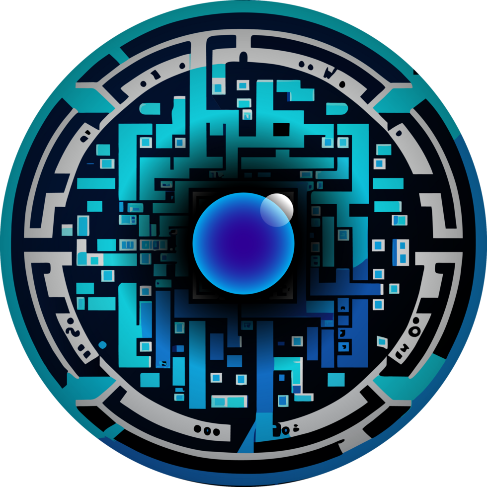 Modern Technology Cybersecurity Icon Crop-out png