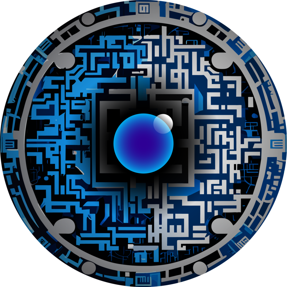 Modern Technology Cybersecurity Icon Crop-out png