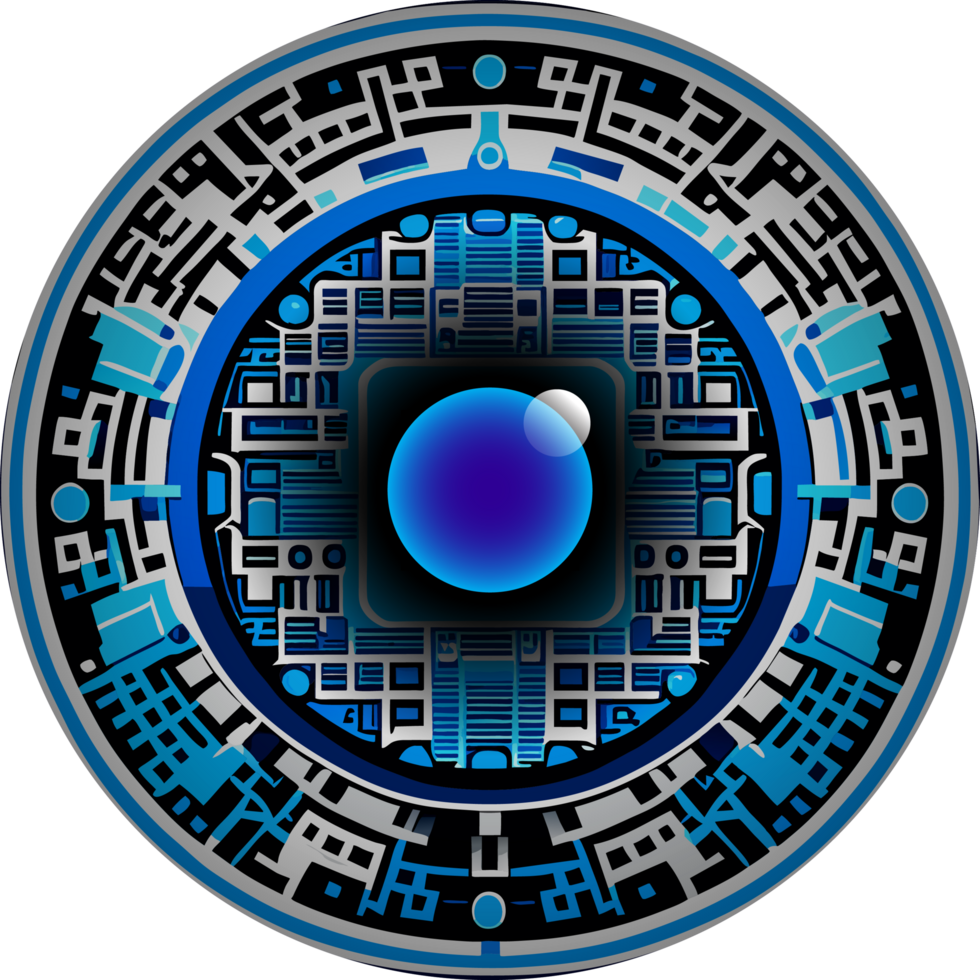 Modern Technology Cybersecurity Icon Crop-out png
