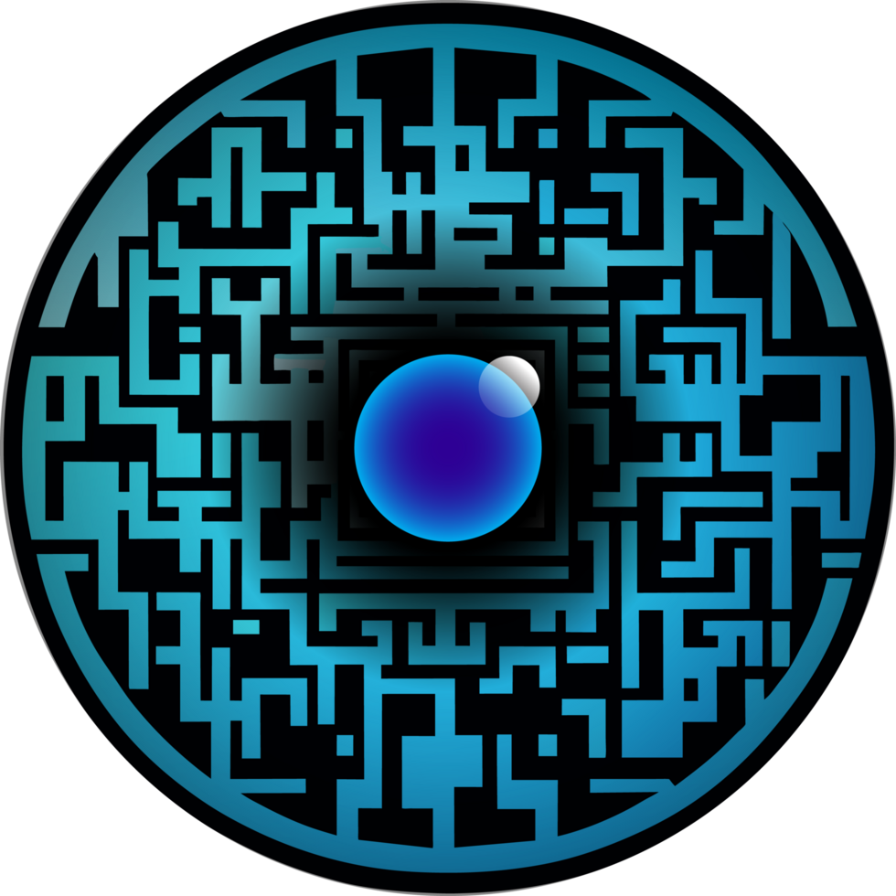 Modern Technology Cybersecurity Icon Crop-out png