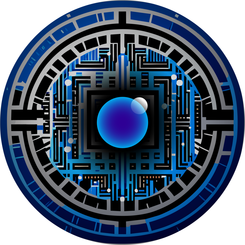 Modern Technology Cybersecurity Icon Crop-out png