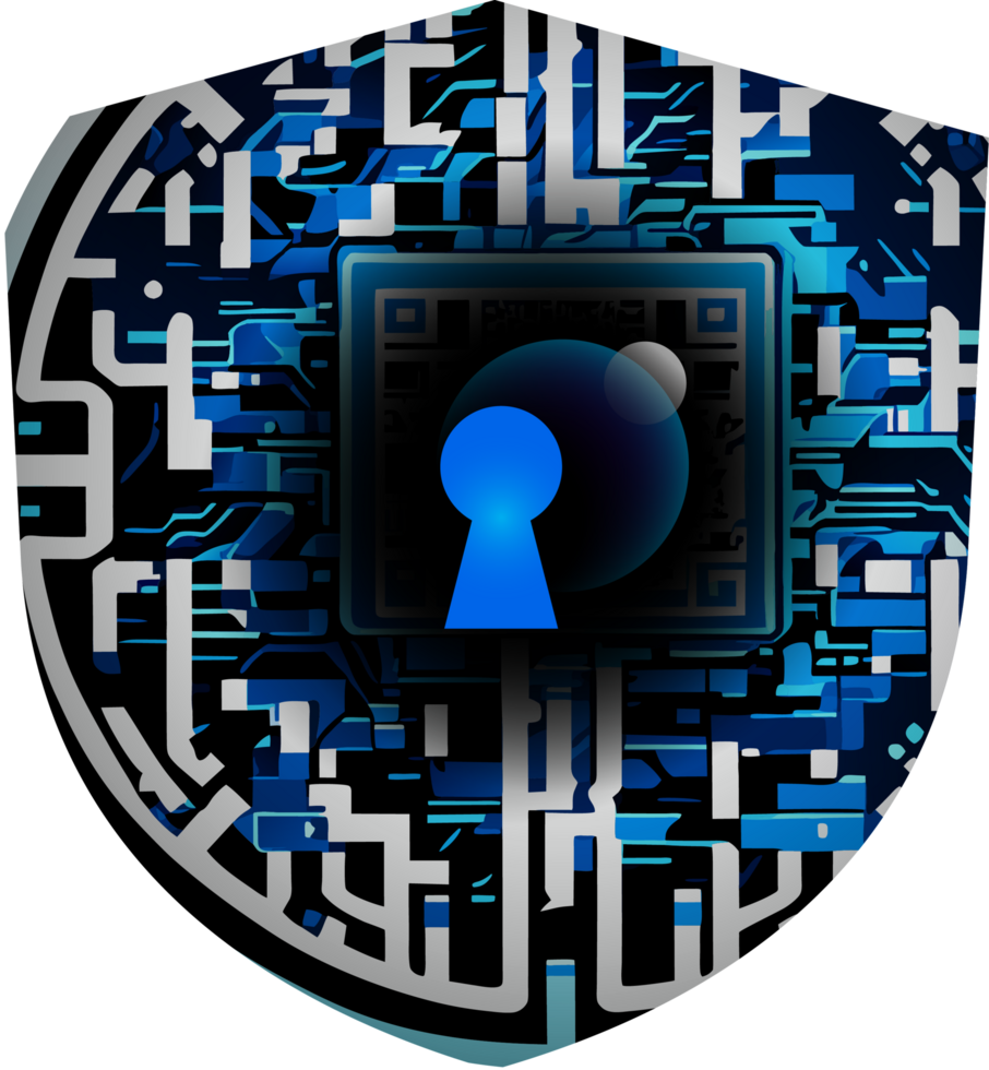 Modern Technology Cybersecurity Icon Crop-out png