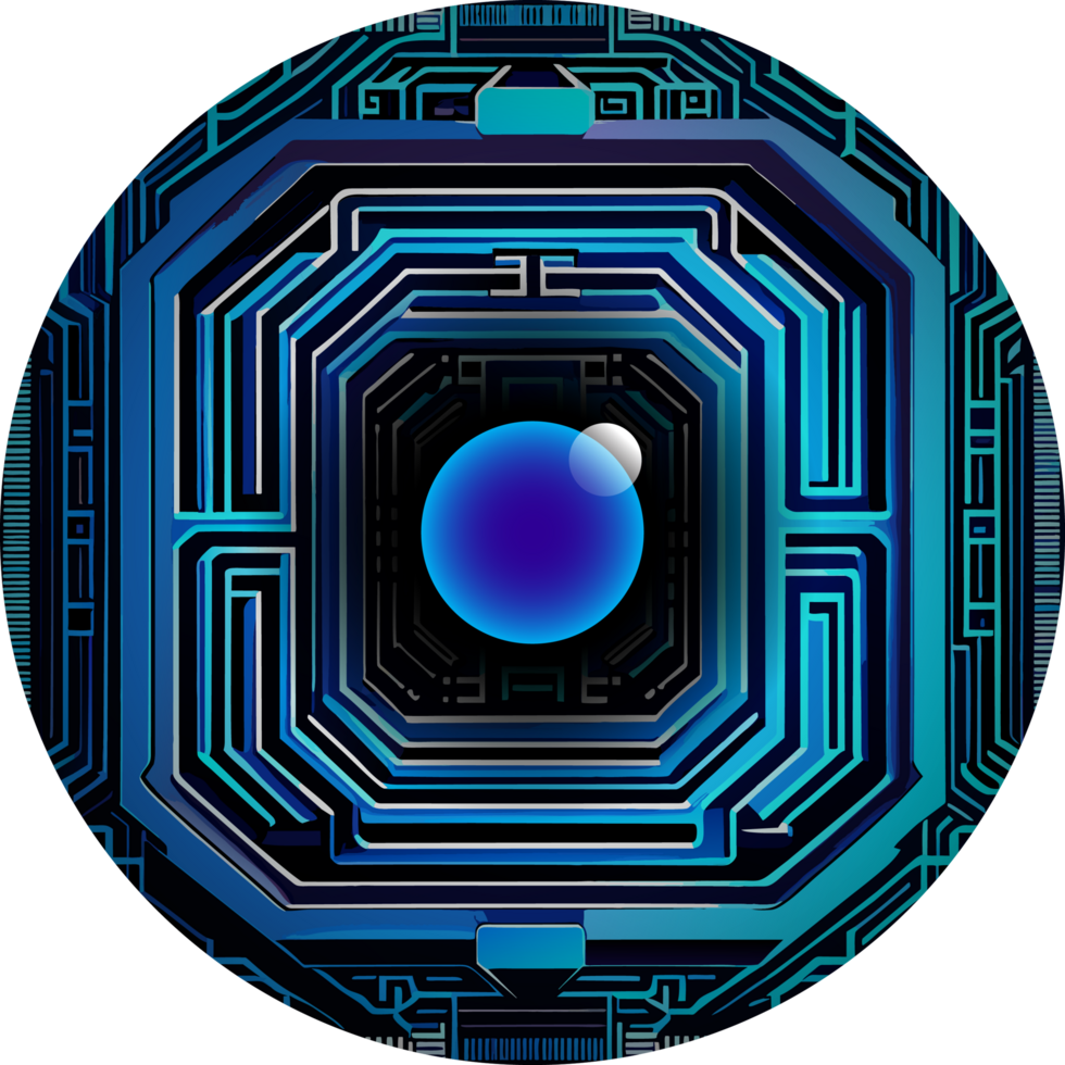 Modern Technology Cybersecurity Icon Crop-out png