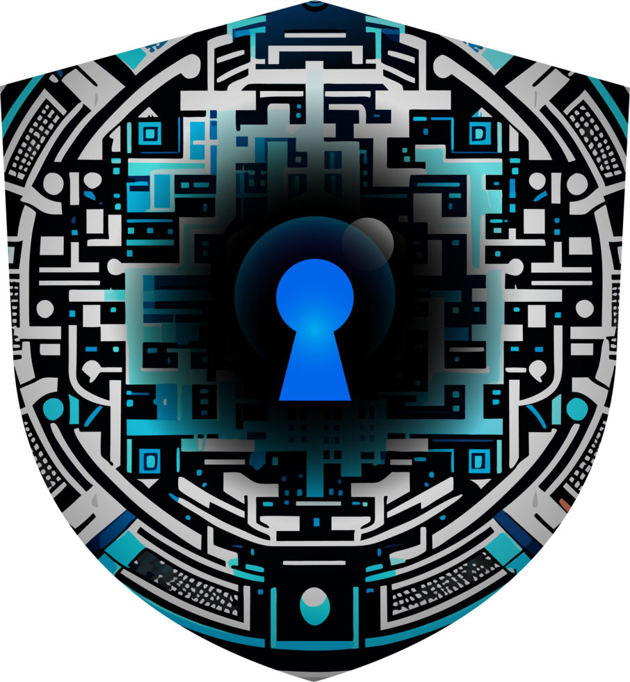 Modern Technology Cybersecurity Icon Crop-out png