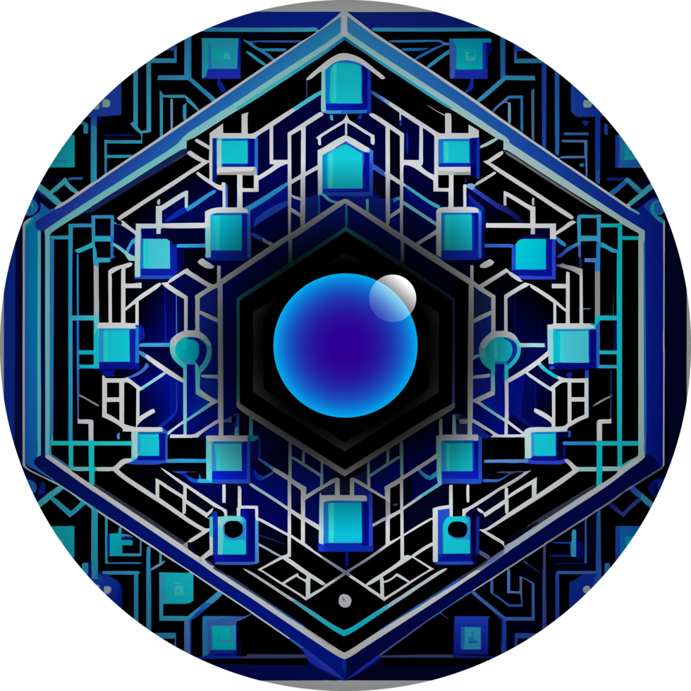 Modern Technology Cybersecurity Icon Crop-out png