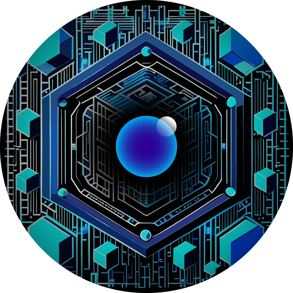 Modern Technology Cybersecurity Icon Crop-out png
