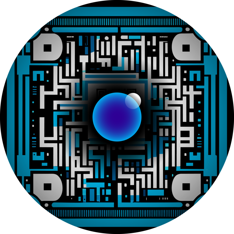 Modern Technology Cybersecurity Icon Crop-out png