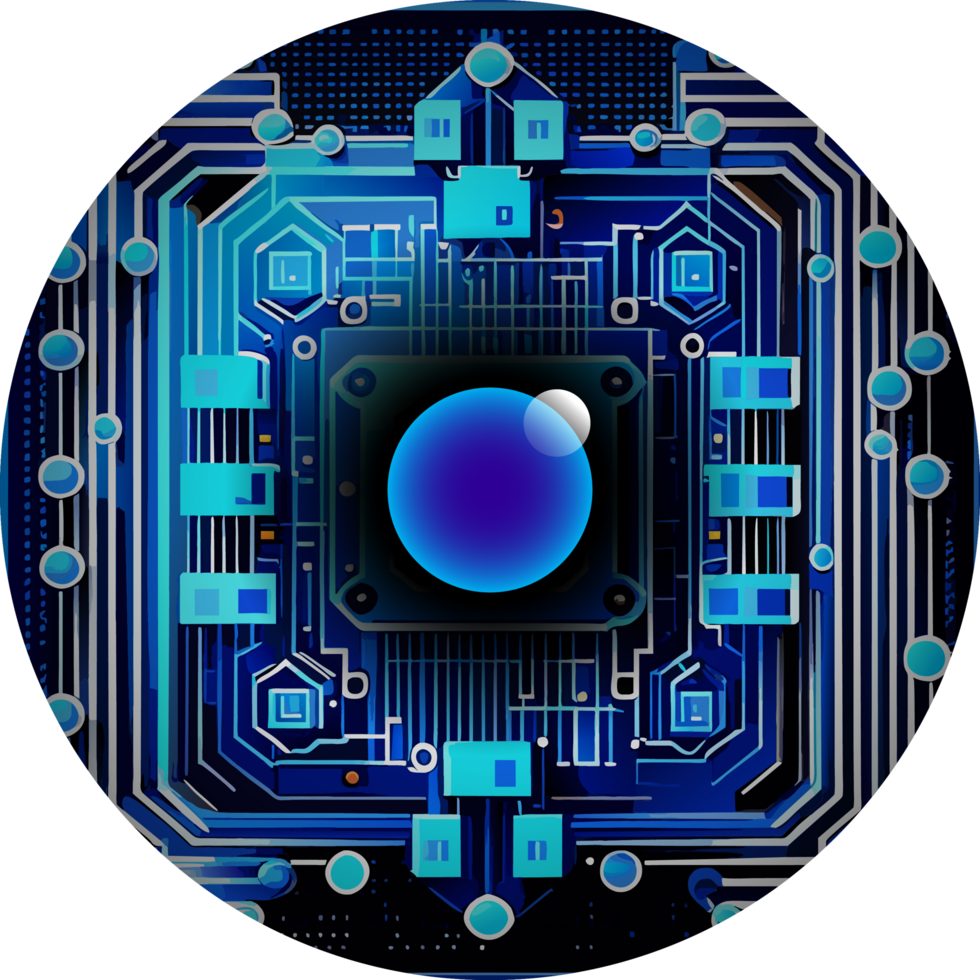 Modern Technology Cybersecurity Icon Crop-out png