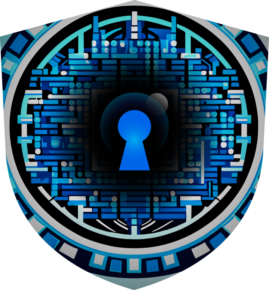 Modern Technology Cybersecurity Icon Crop-out png