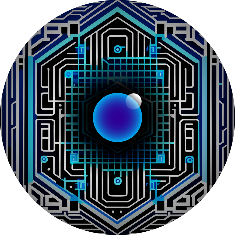 Modern Technology Cybersecurity Icon Crop-out png