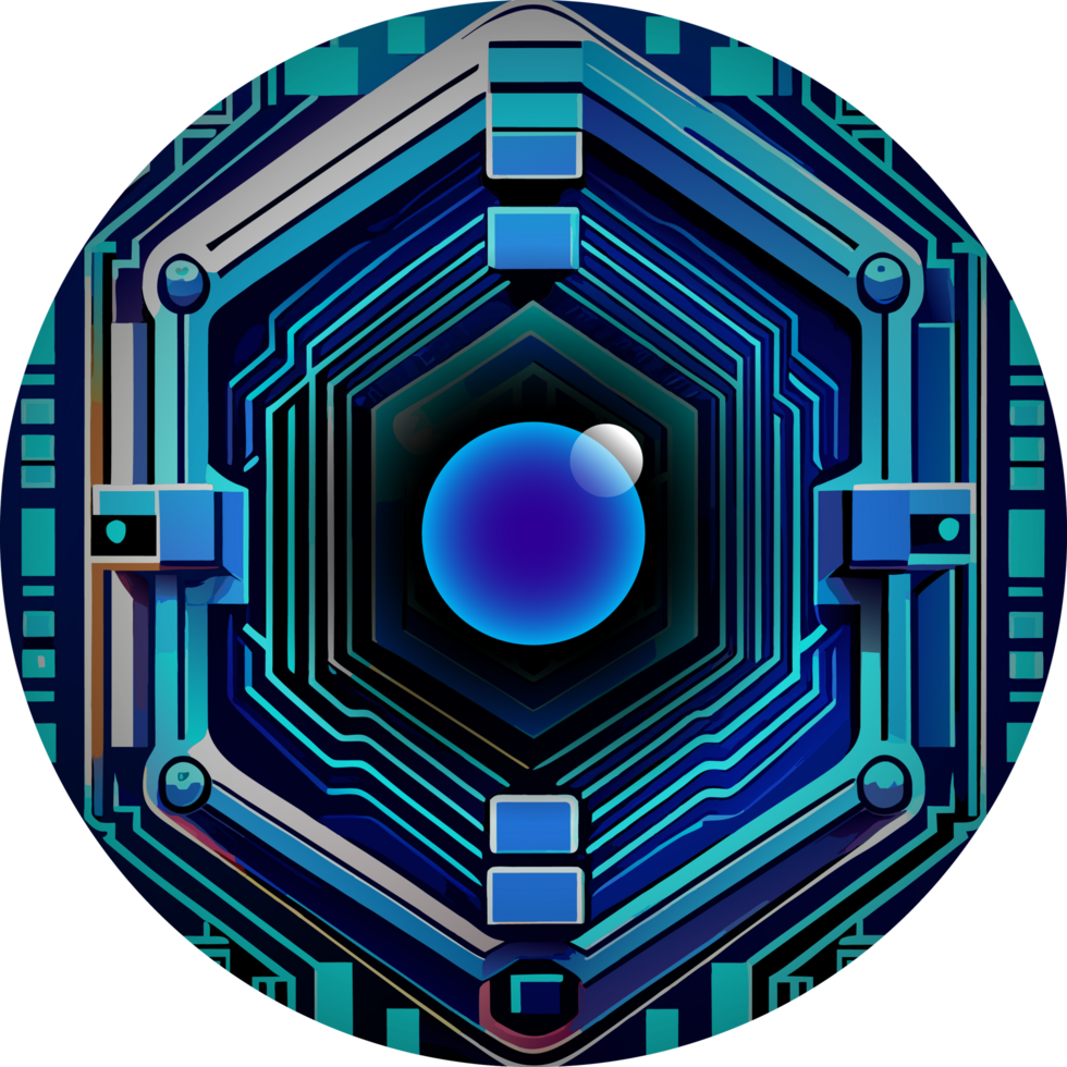 Modern Technology Cybersecurity Icon Crop-out png