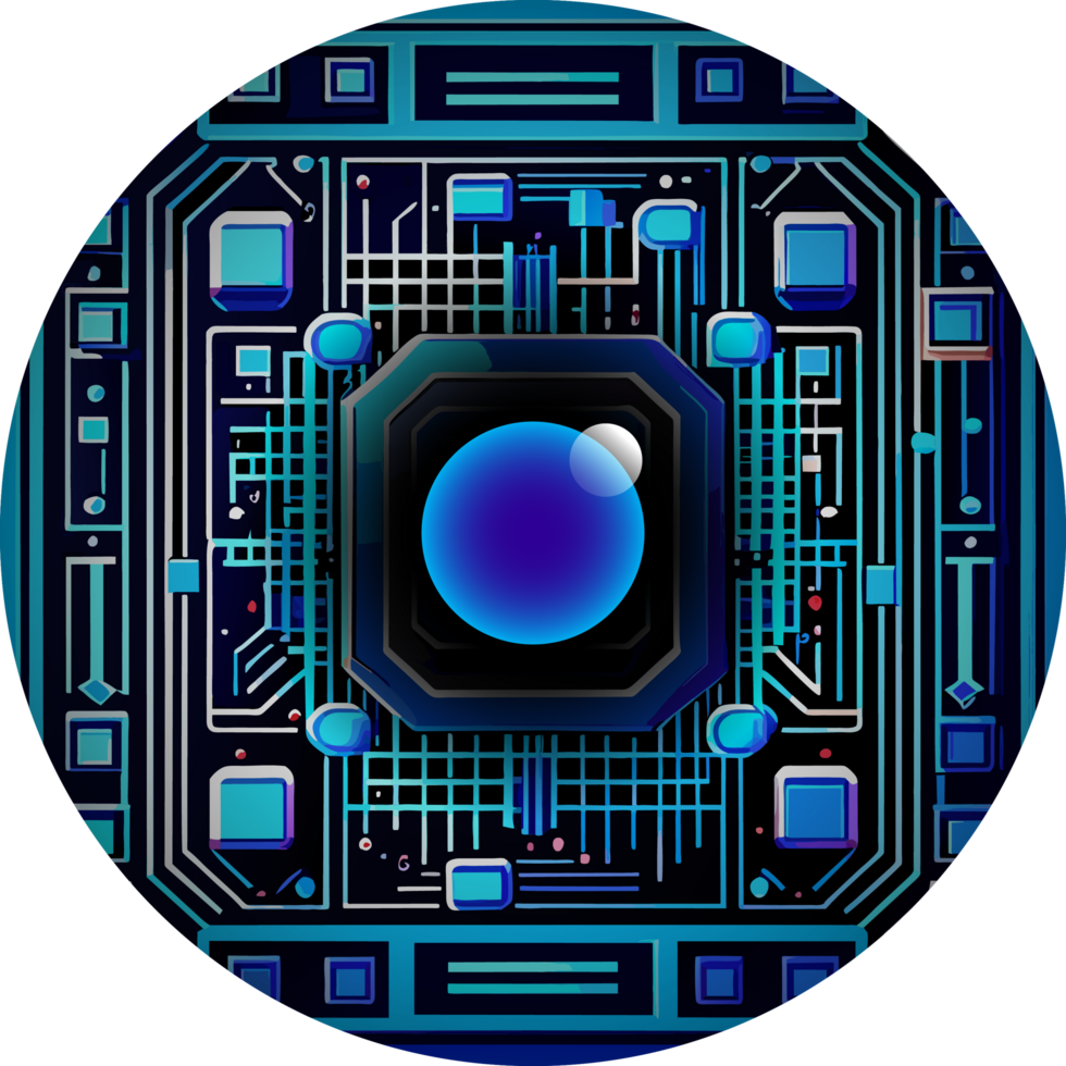 Modern Technology Cybersecurity Icon Crop-out png