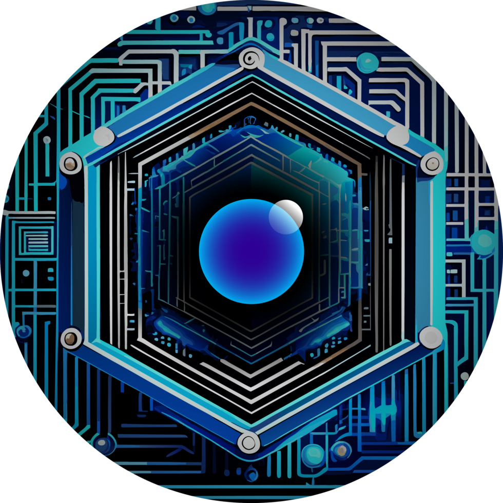 Modern Technology Cybersecurity Icon Crop-out png