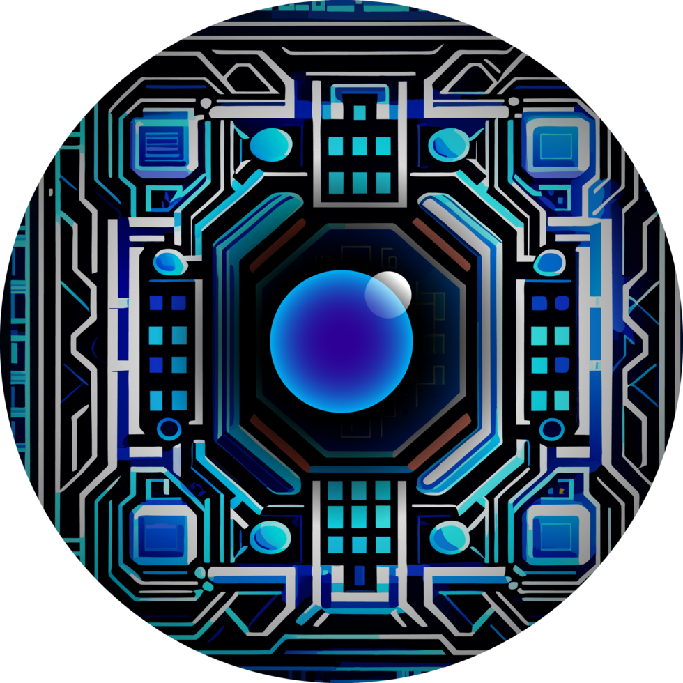 Modern Technology Cybersecurity Icon Crop-out png