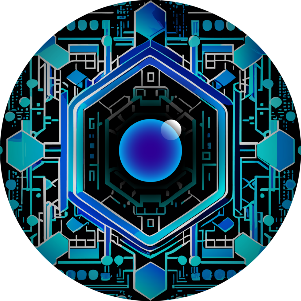 Modern Technology Cybersecurity Icon Crop-out png