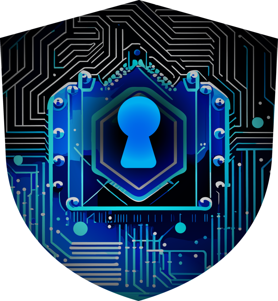 Modern Technology Cybersecurity Icon Crop-out png