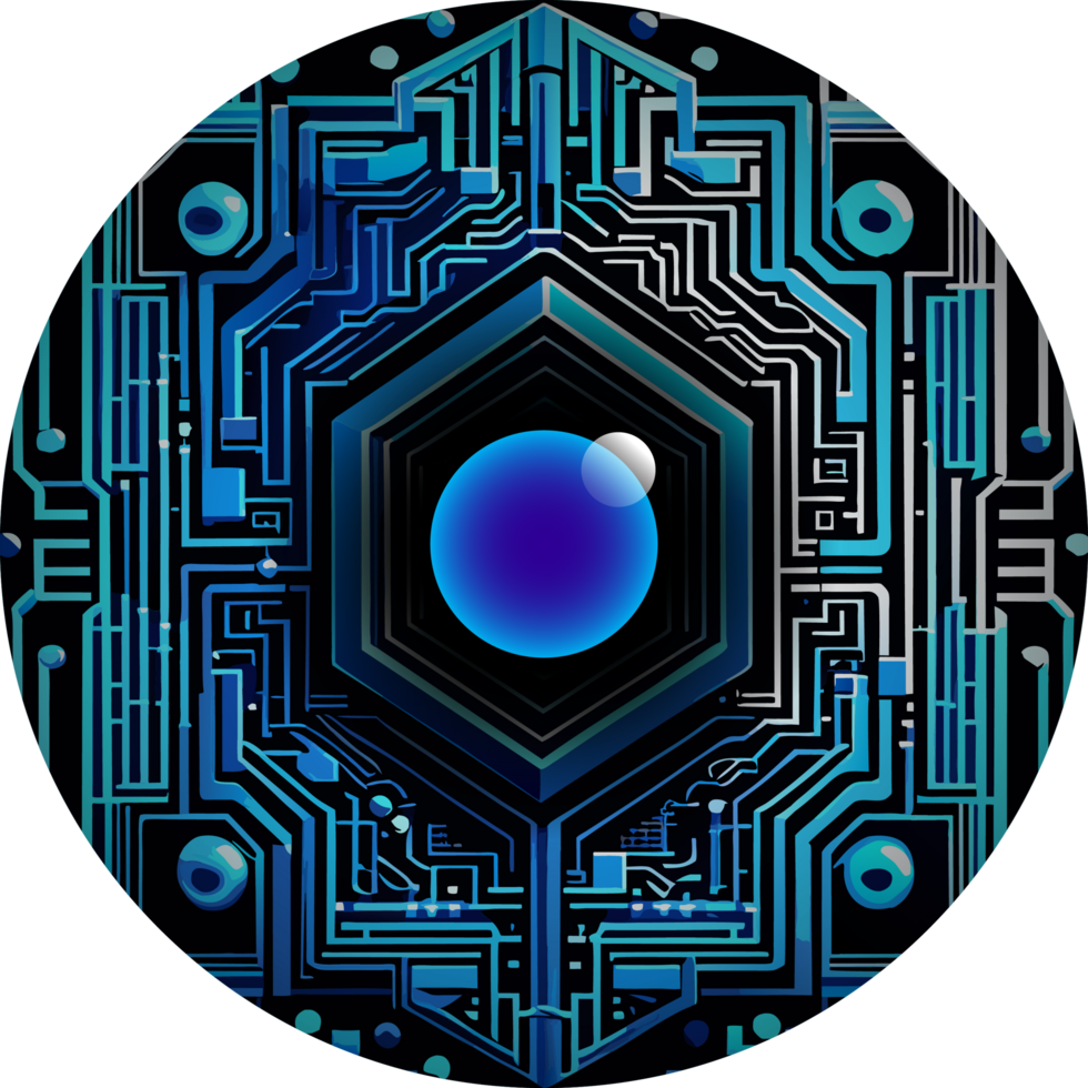 Modern Technology Cybersecurity Icon Crop-out png