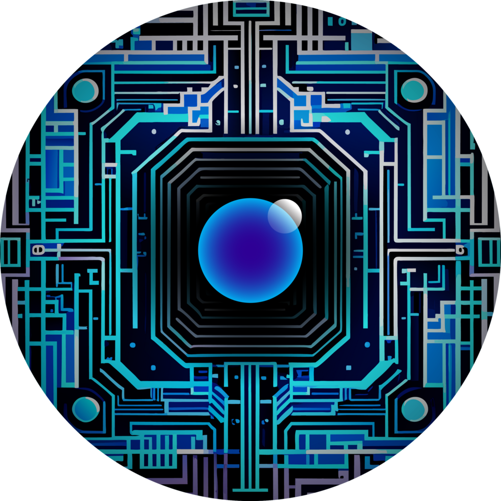Modern Technology Cybersecurity Icon Crop-out png