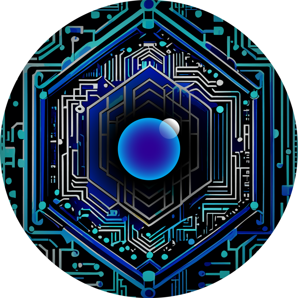 Modern Technology Cybersecurity Icon Crop-out png