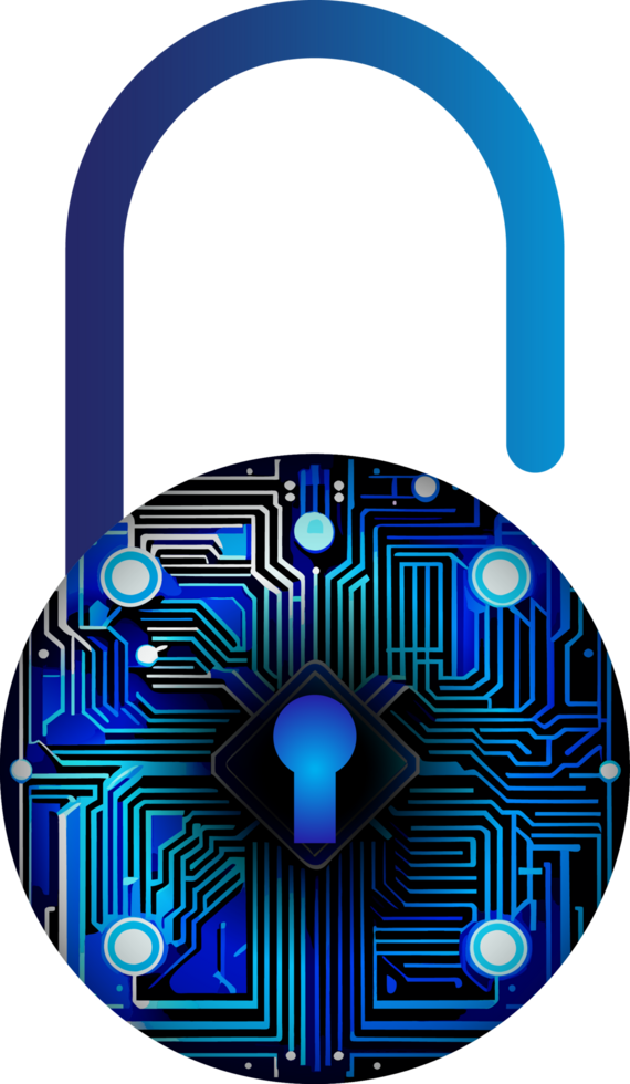 Modern Technology Cybersecurity Icon Crop-out png