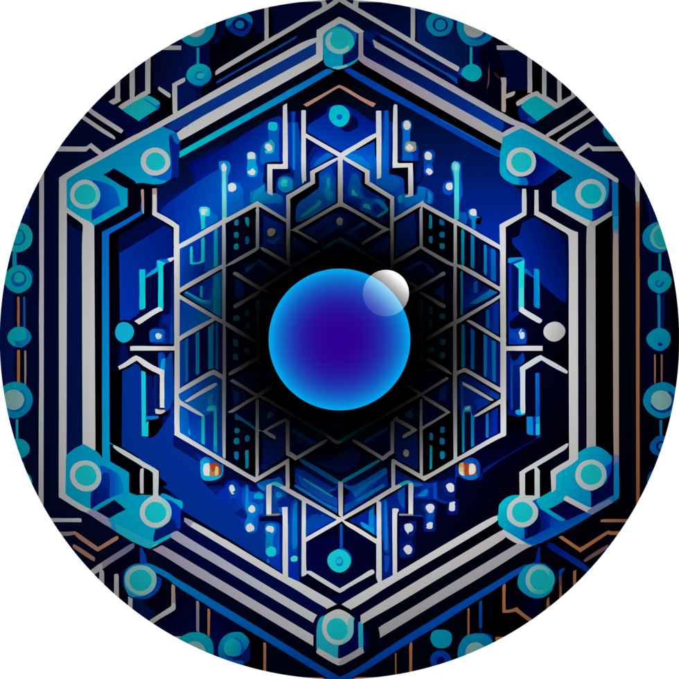 Modern Technology Cybersecurity Icon Crop-out png