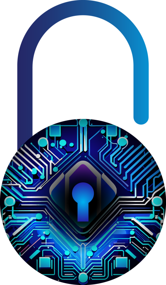 Modern Technology Cybersecurity Icon Crop-out png