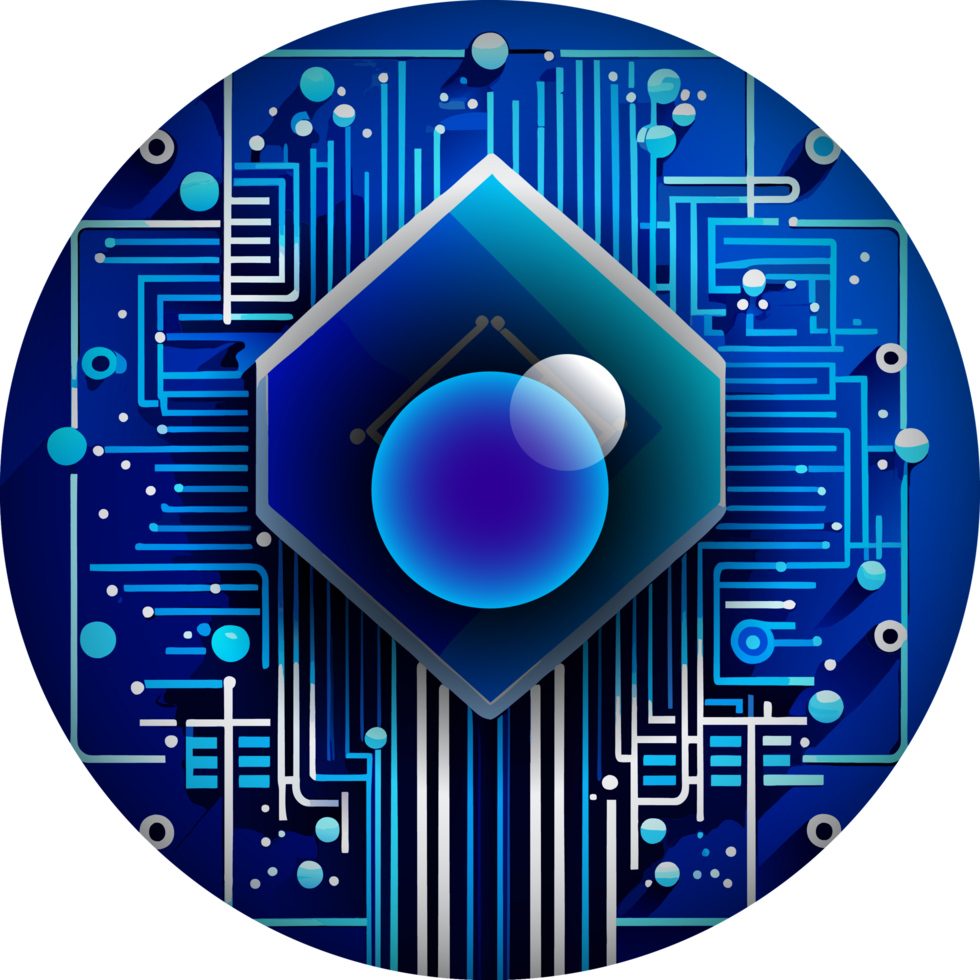 Modern Technology Cybersecurity Icon Crop-out png