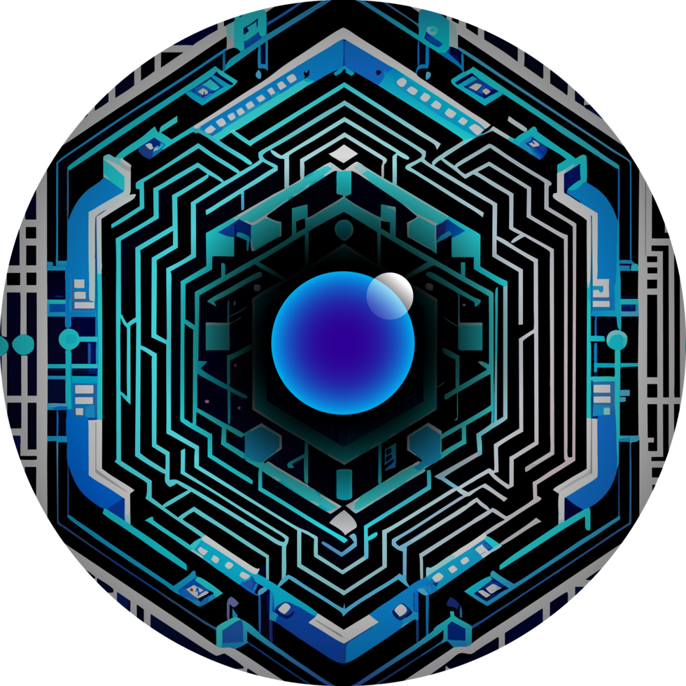 Modern Technology Cybersecurity Icon Crop-out png