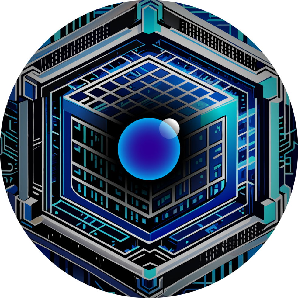 Modern Technology Cybersecurity Icon Crop-out png