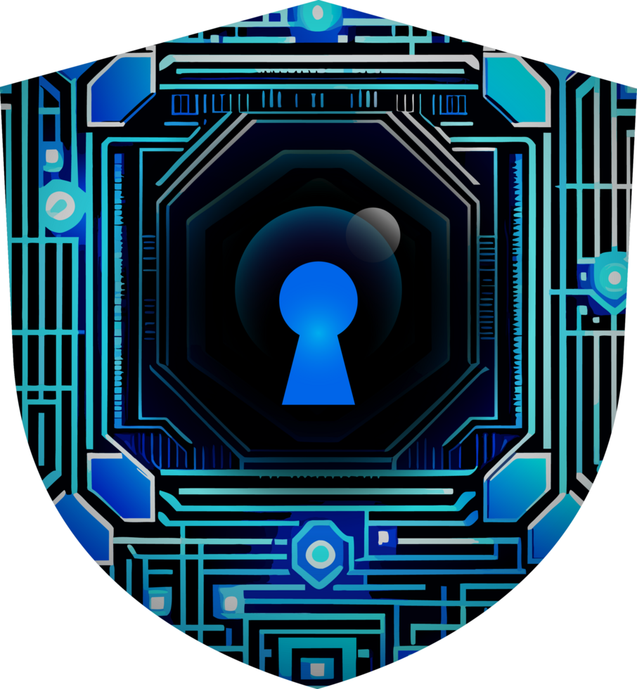 Modern Technology Cybersecurity Icon Crop-out png