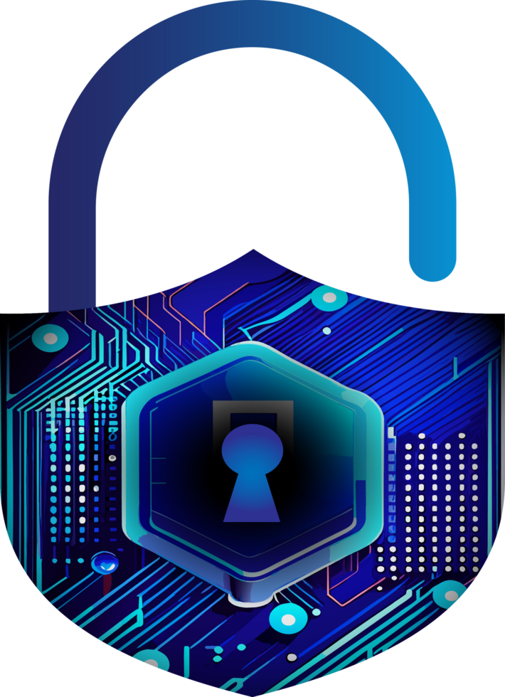Modern Technology Cybersecurity Icon Crop-out png