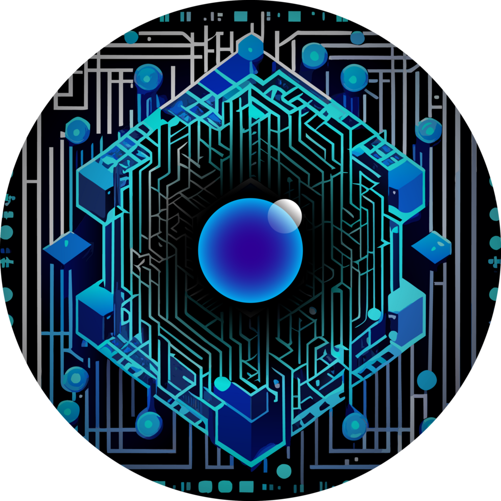 Modern Technology Cybersecurity Icon Crop-out png