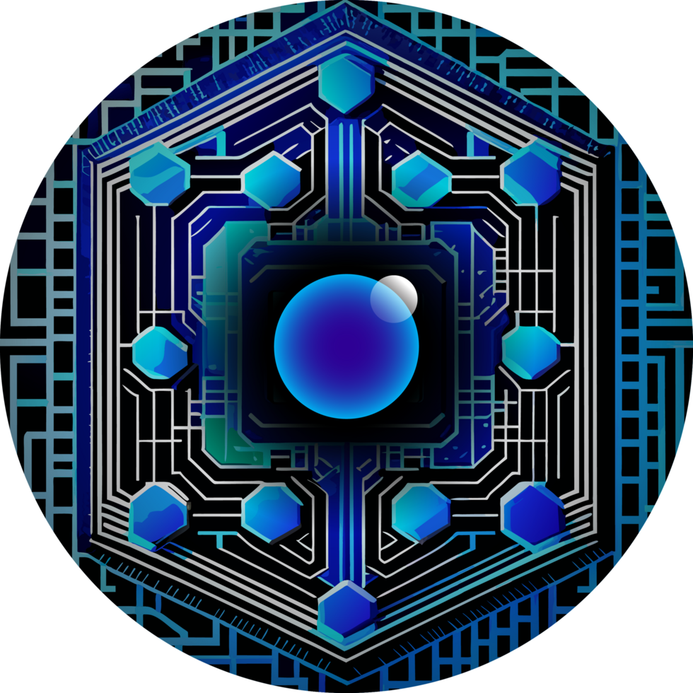 Modern Technology Cybersecurity Icon Crop-out png