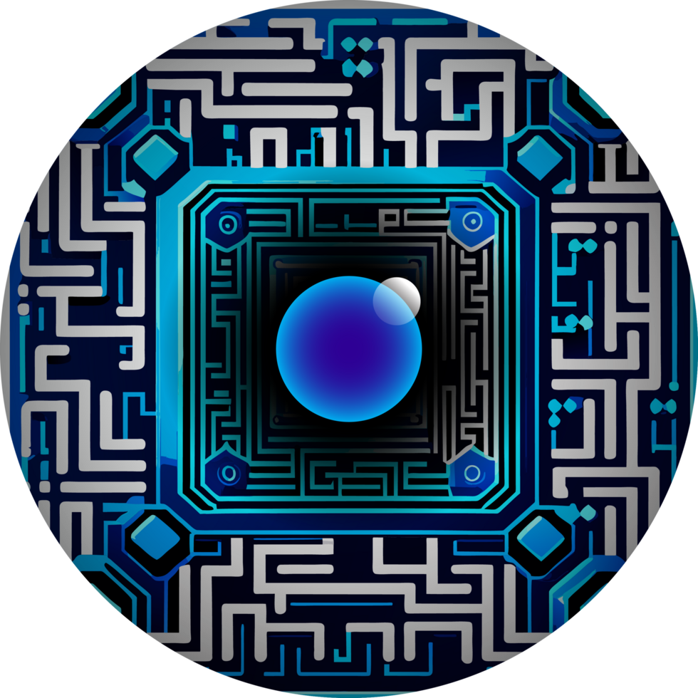 Modern Technology Cybersecurity Icon Crop-out png