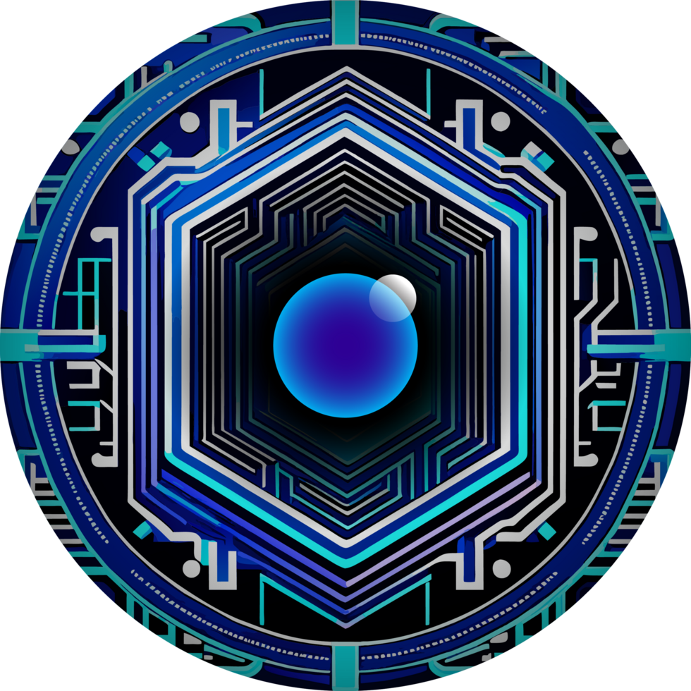 Modern Technology Cybersecurity Icon Crop-out png