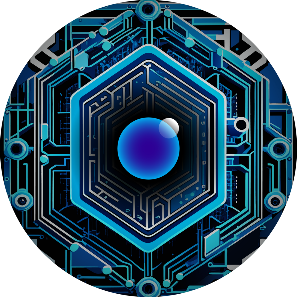 Modern Technology Cybersecurity Icon Crop-out png