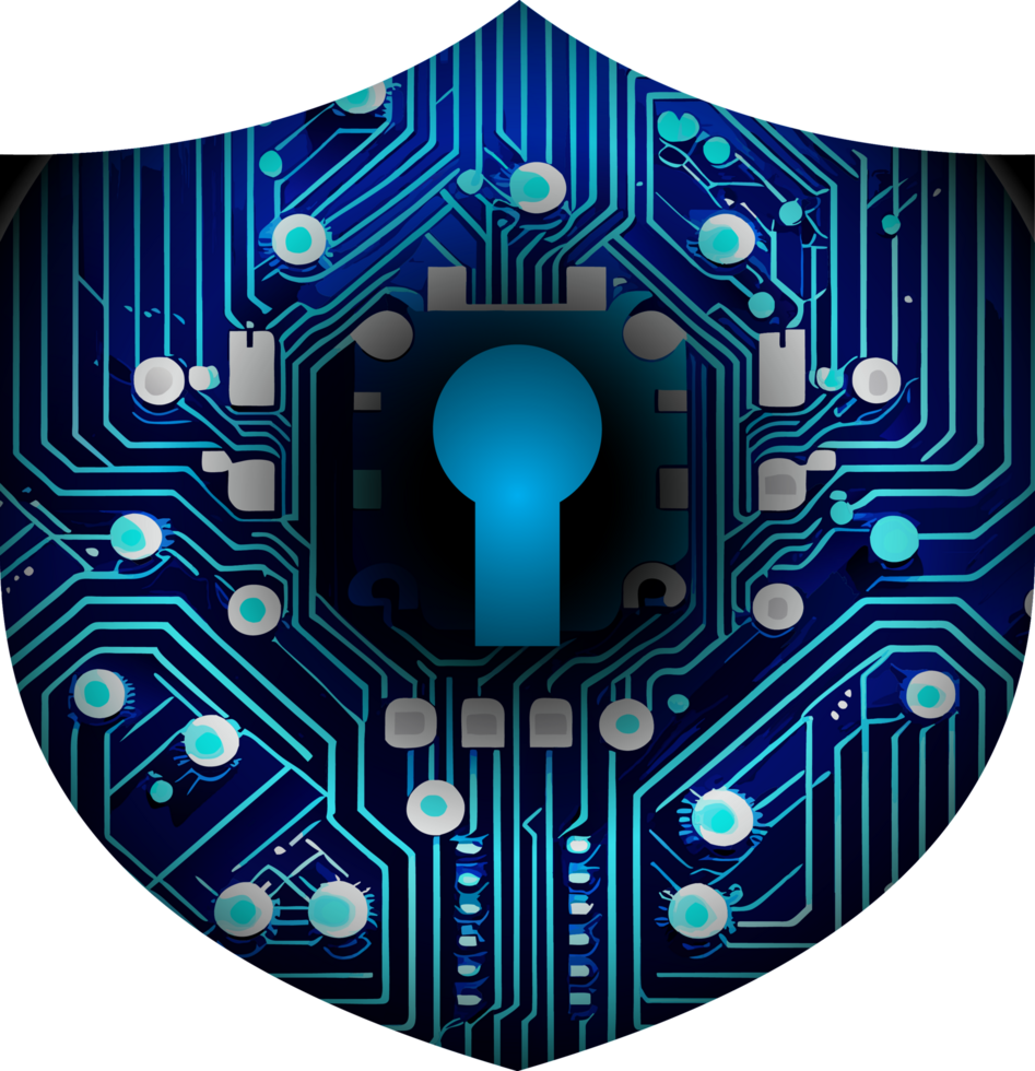Modern Technology Cybersecurity Icon Crop-out png