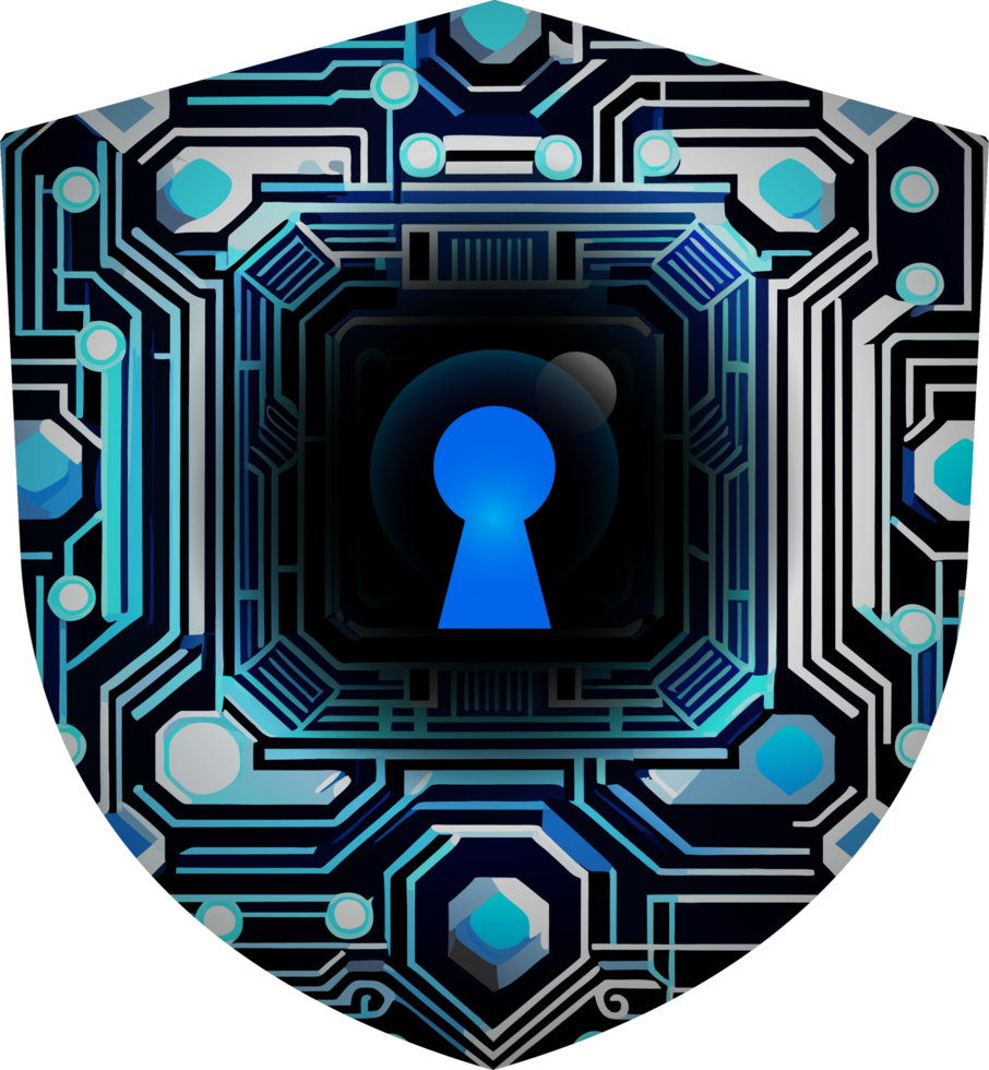 Modern Technology Cybersecurity Icon Crop-out png