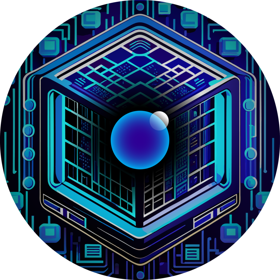 Modern Technology Cybersecurity Icon Crop-out png