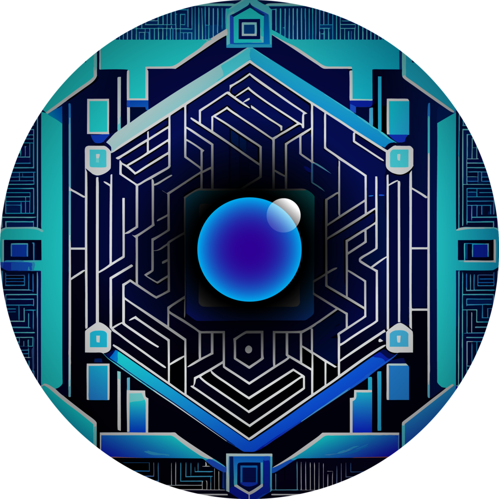 Modern Technology Cybersecurity Icon Crop-out png