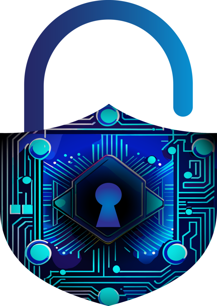 Modern Technology Cybersecurity Icon Crop-out png