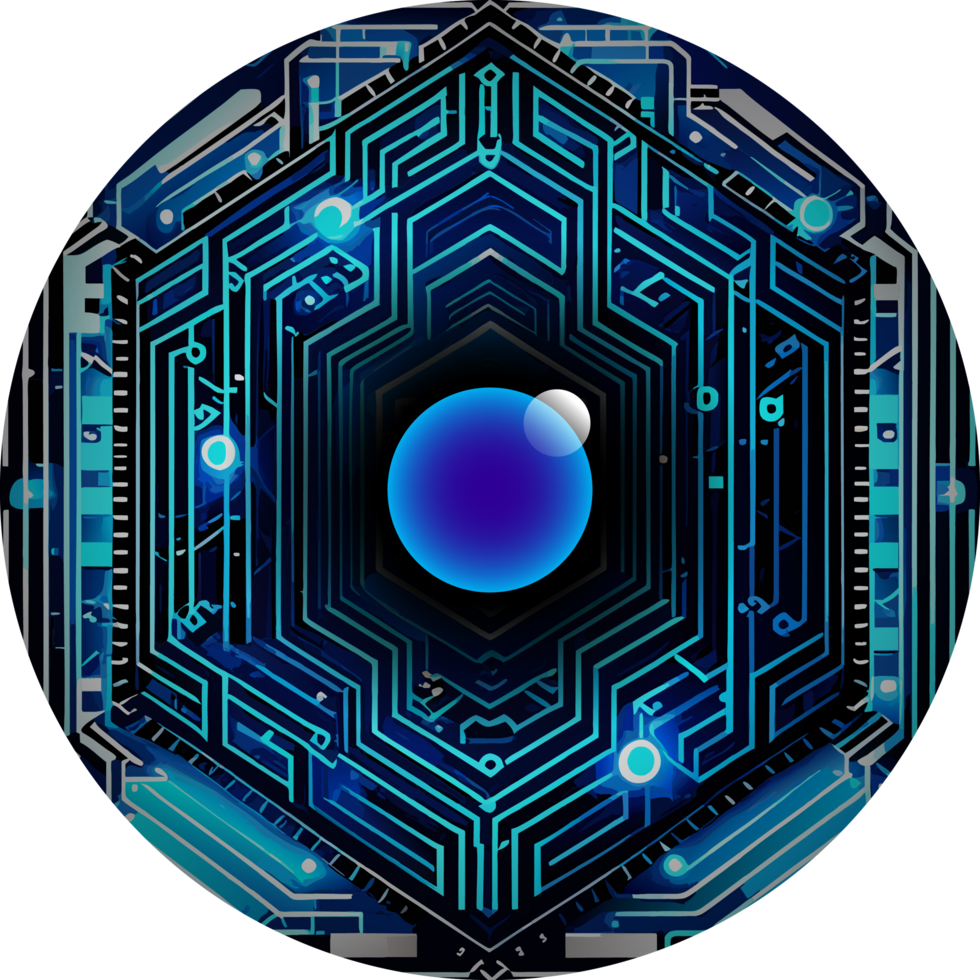 Modern Technology Cybersecurity Icon Crop-out png