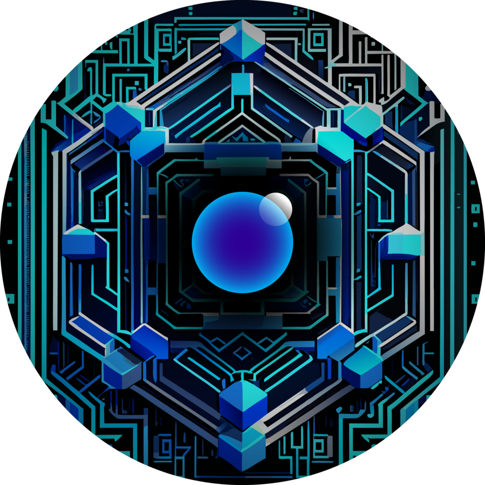 Modern Technology Cybersecurity Icon Crop-out png