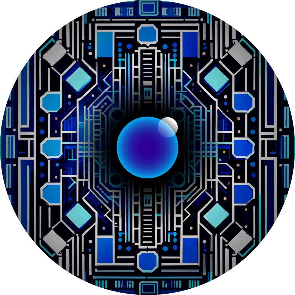 Modern Technology Cybersecurity Icon Crop-out png