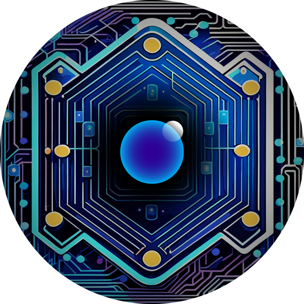 Modern Technology Cybersecurity Icon Crop-out png