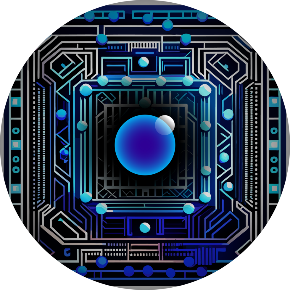 Modern Technology Cybersecurity Icon Crop-out png