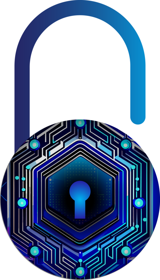Modern Technology Cybersecurity Icon Crop-out png