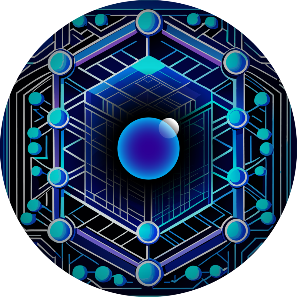 Modern Technology Cybersecurity Icon Crop-out png
